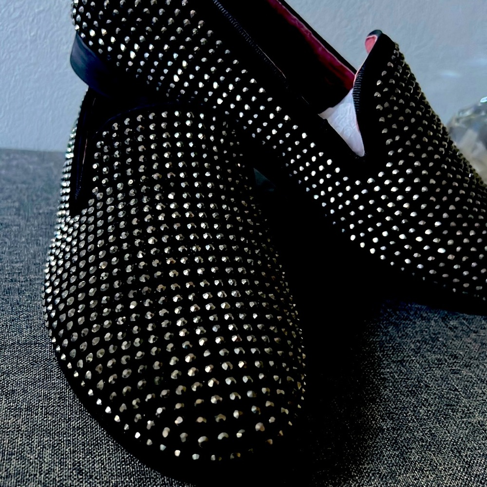 Steve Madden Men Rhinestone Shoes size 10 medium